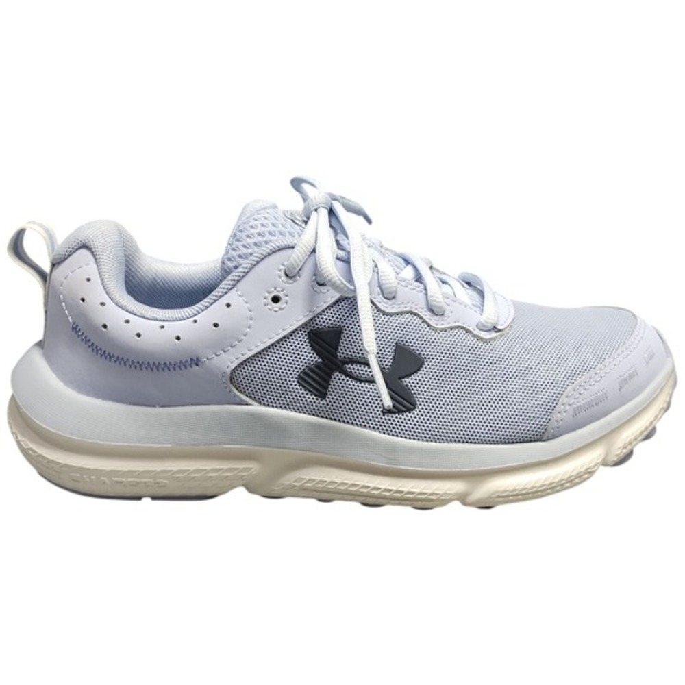 Under Armour Charged Assert 10 Sneakers Womens 7 Blue White Lace Up‎ 3026179-503